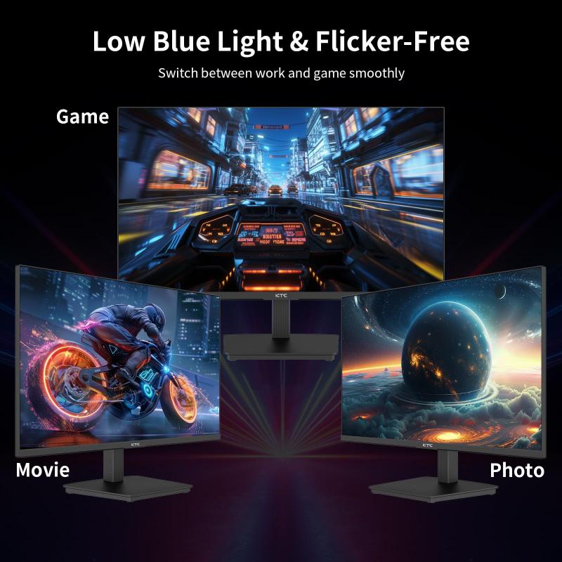 Monitor KTC H24T27 QHD de 24 polegadas 2560x1440 100 Hz IPS